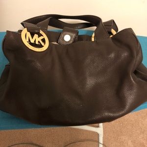 MK Hamilton Dark Brown Saddle Leather